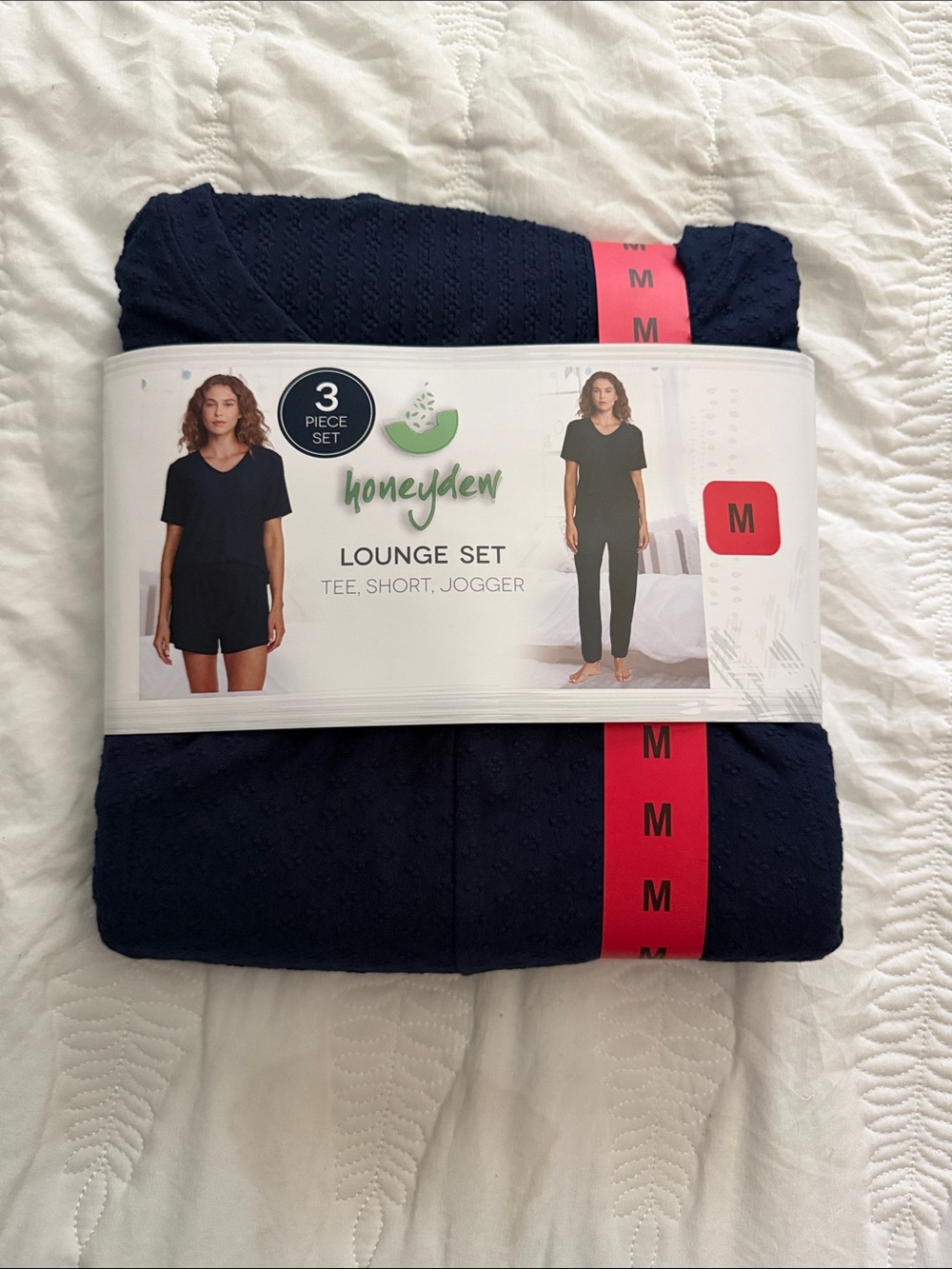 Honeydew Intimates Navy 3-Piece womens lounge Set